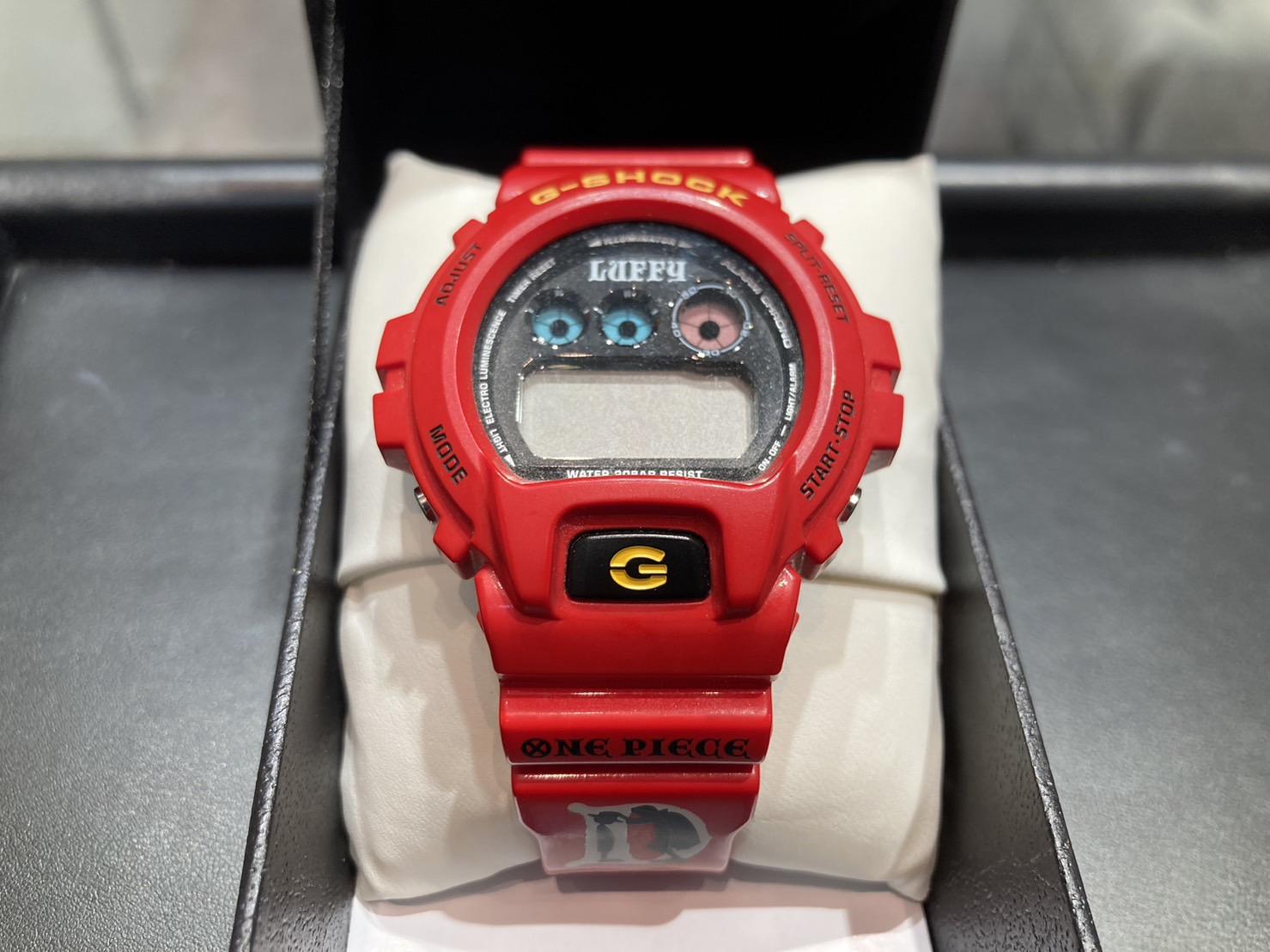 CASIO G-SHOCK ONEPIECE MONKEY D LUFFYモデル DW-6900FS 不動品