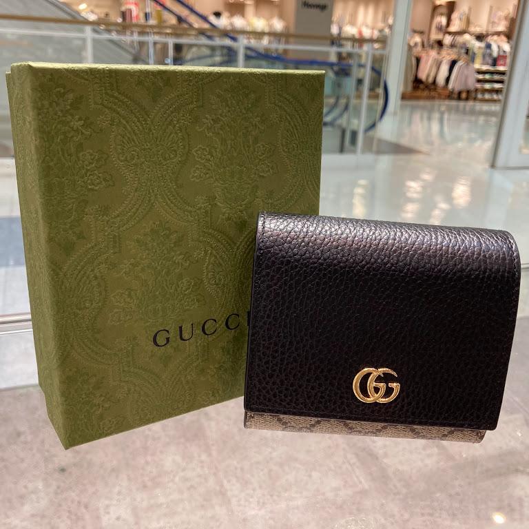 GUCCI グッチ 598587 GGマーモント 二つ折り財布