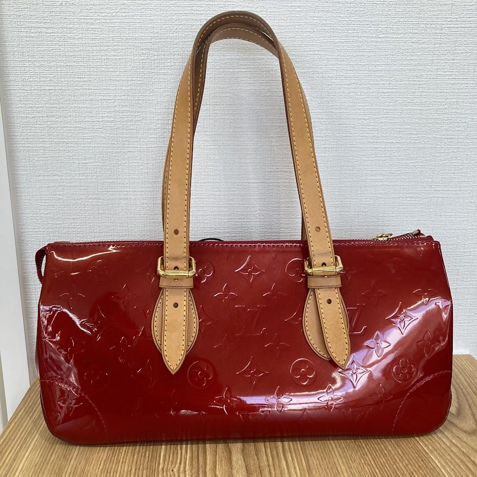 ルイヴィトン M93507 ローズウッドアヴェニュー ヴェルニ ハンドバッグ