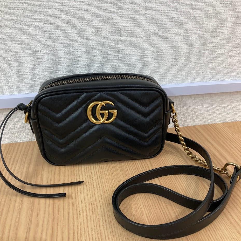 グッチ GGマーモント ショルダーバッグ