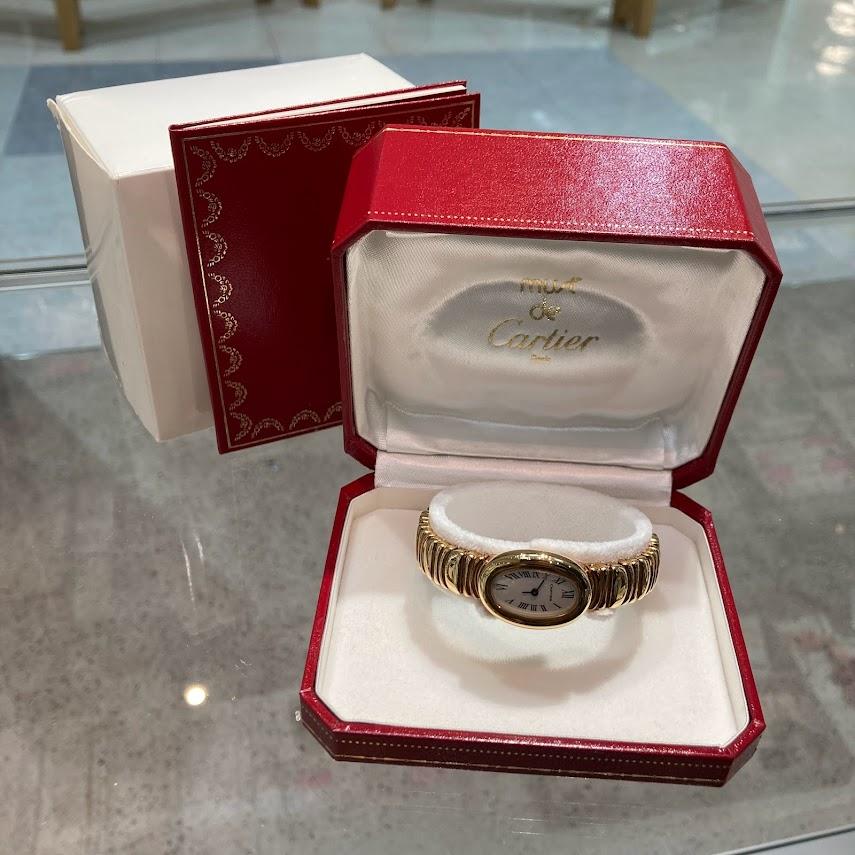 Cartier カルティエ ミニベニュワール 2368 クオーツ腕時計 67.48g
