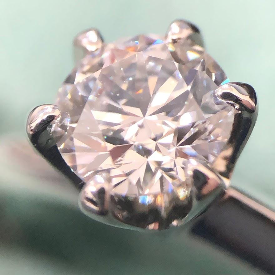 PT900 D0.502ct リング