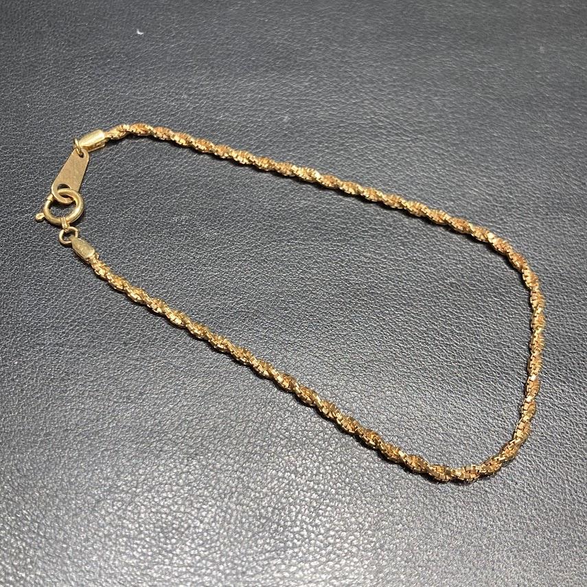 K18 ブレスレット 3.28g