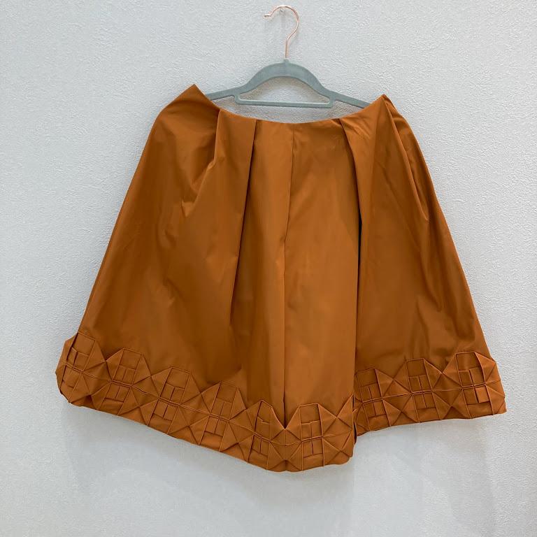 FOXEY フォクシー プリーツスカート32品番 オレンジ40
