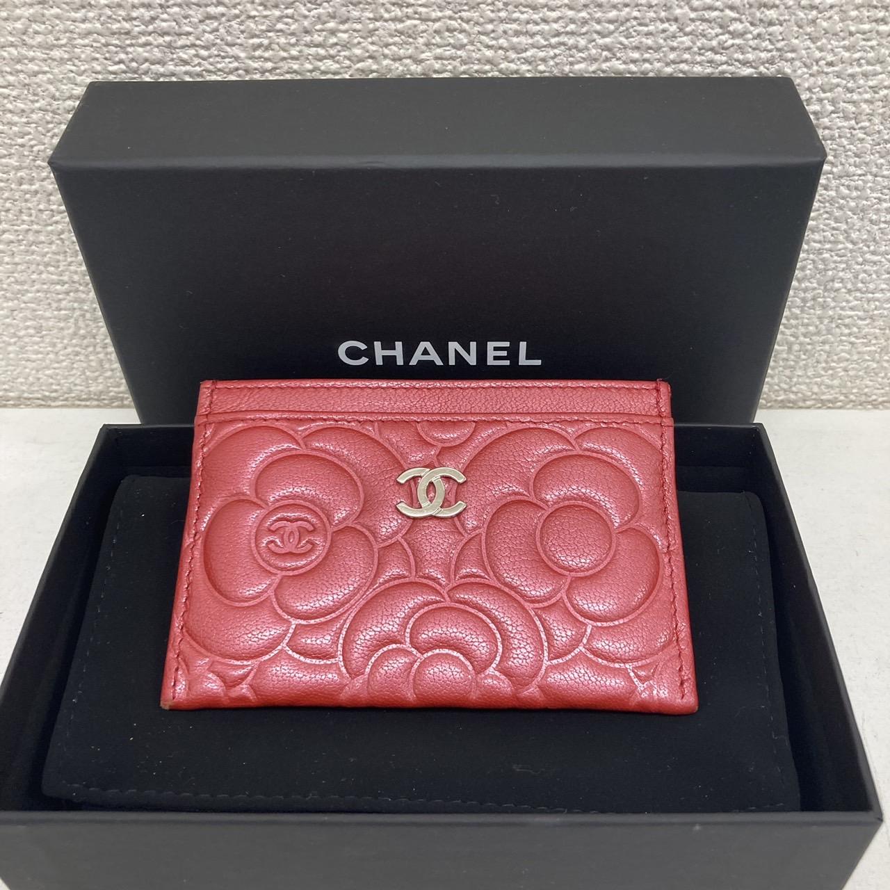 CHANEL　シャネル カメリア カードケース　