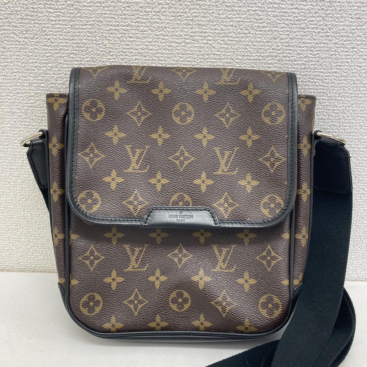 LOUIS VUITTON モノグラム マカサー バスPM 斜め掛け ショルダーバッグ M56717