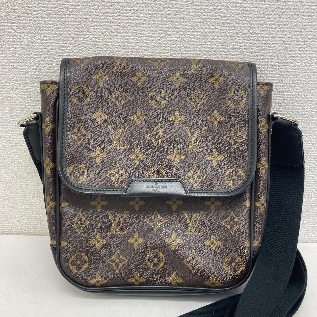 LOUIS VUITTON　モノグラム マカサー バスPM 斜め掛け ショルダーバッグ M56717