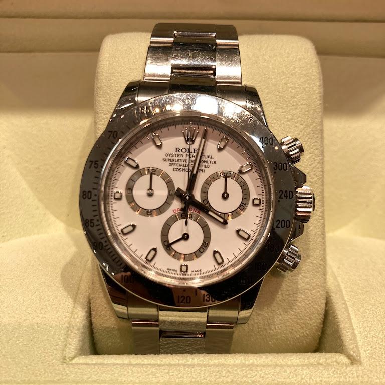 ROLEX デイトナ 116520 白文字盤 V番