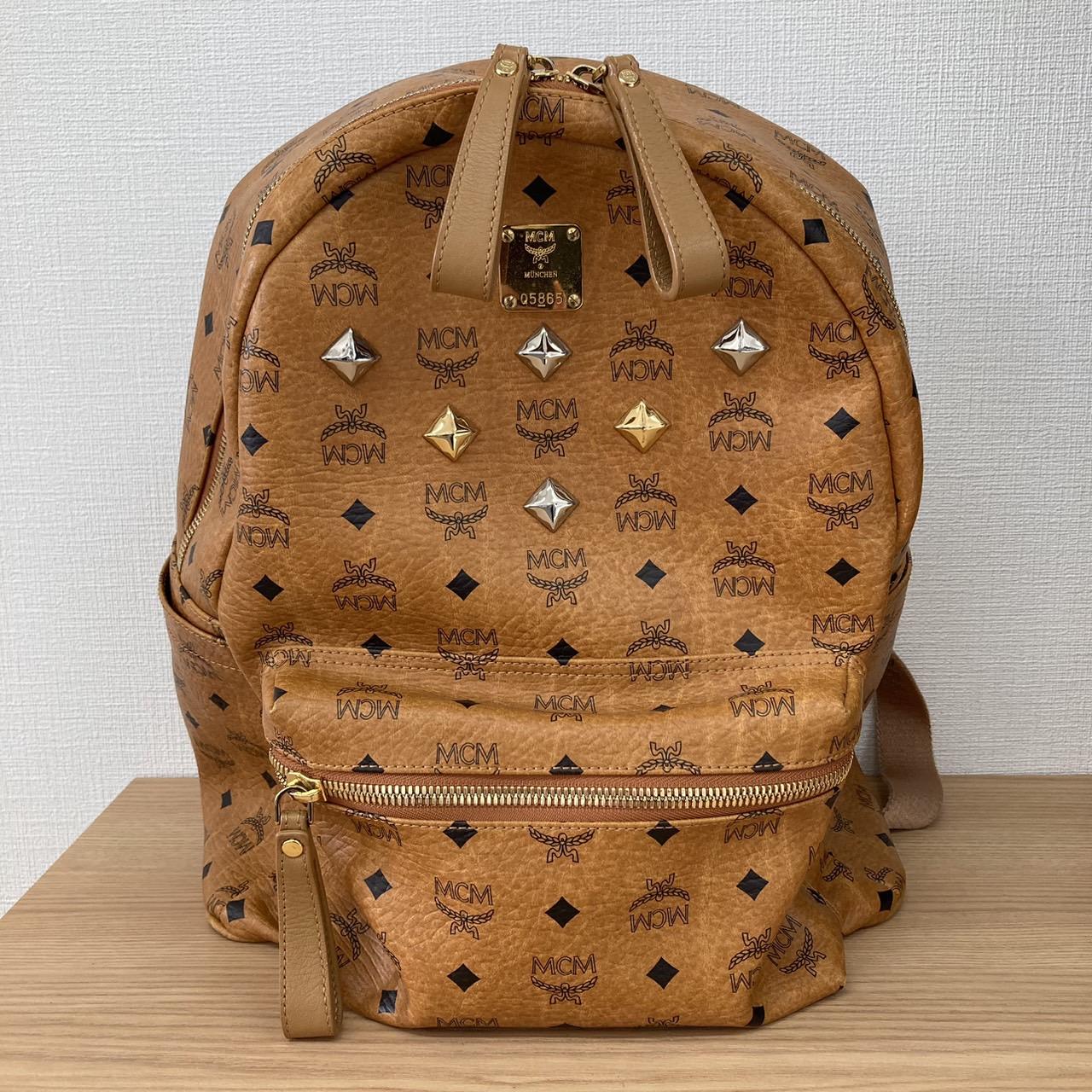 エムシーエム スタッズ リュックサック