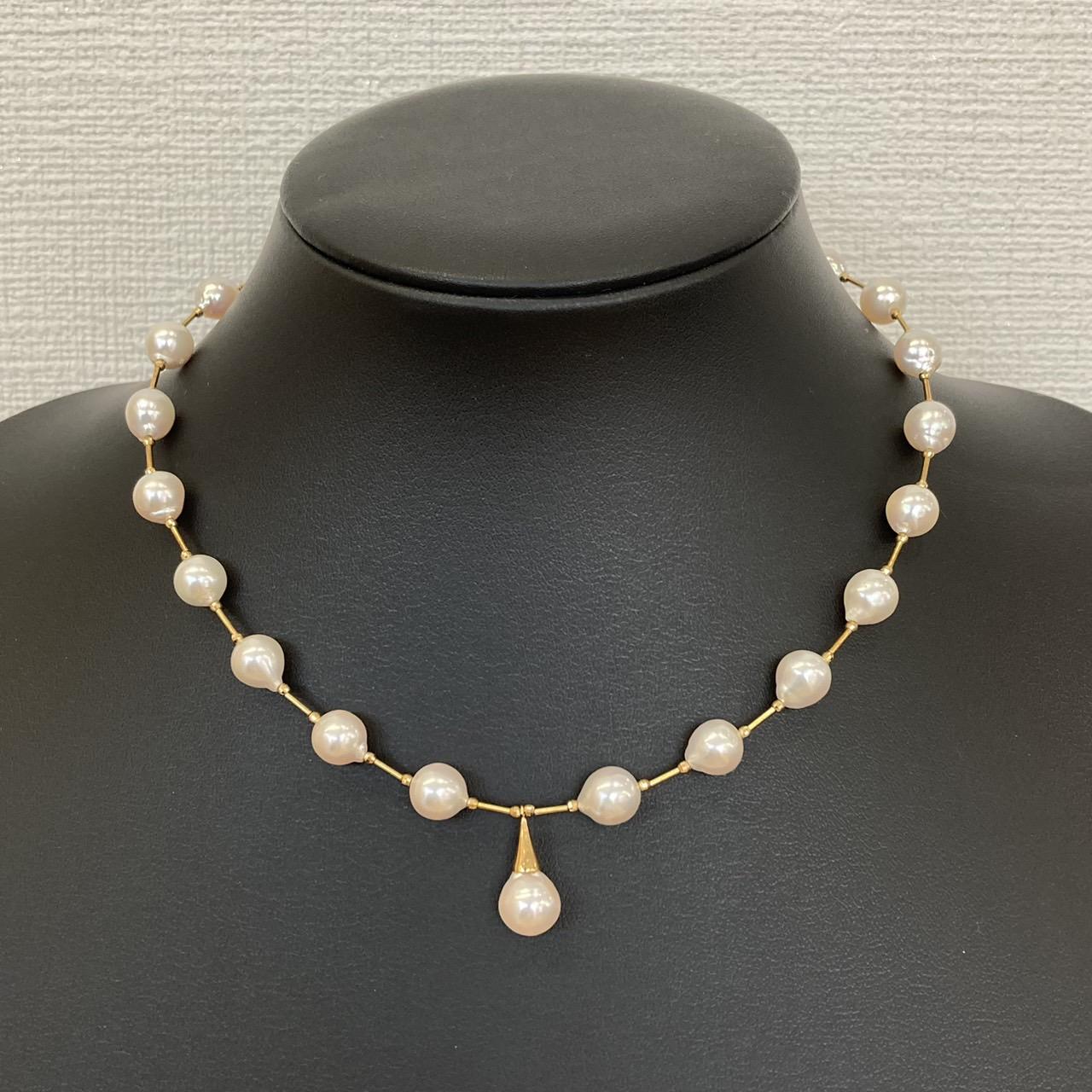 K18 パールネックレス 20.08g