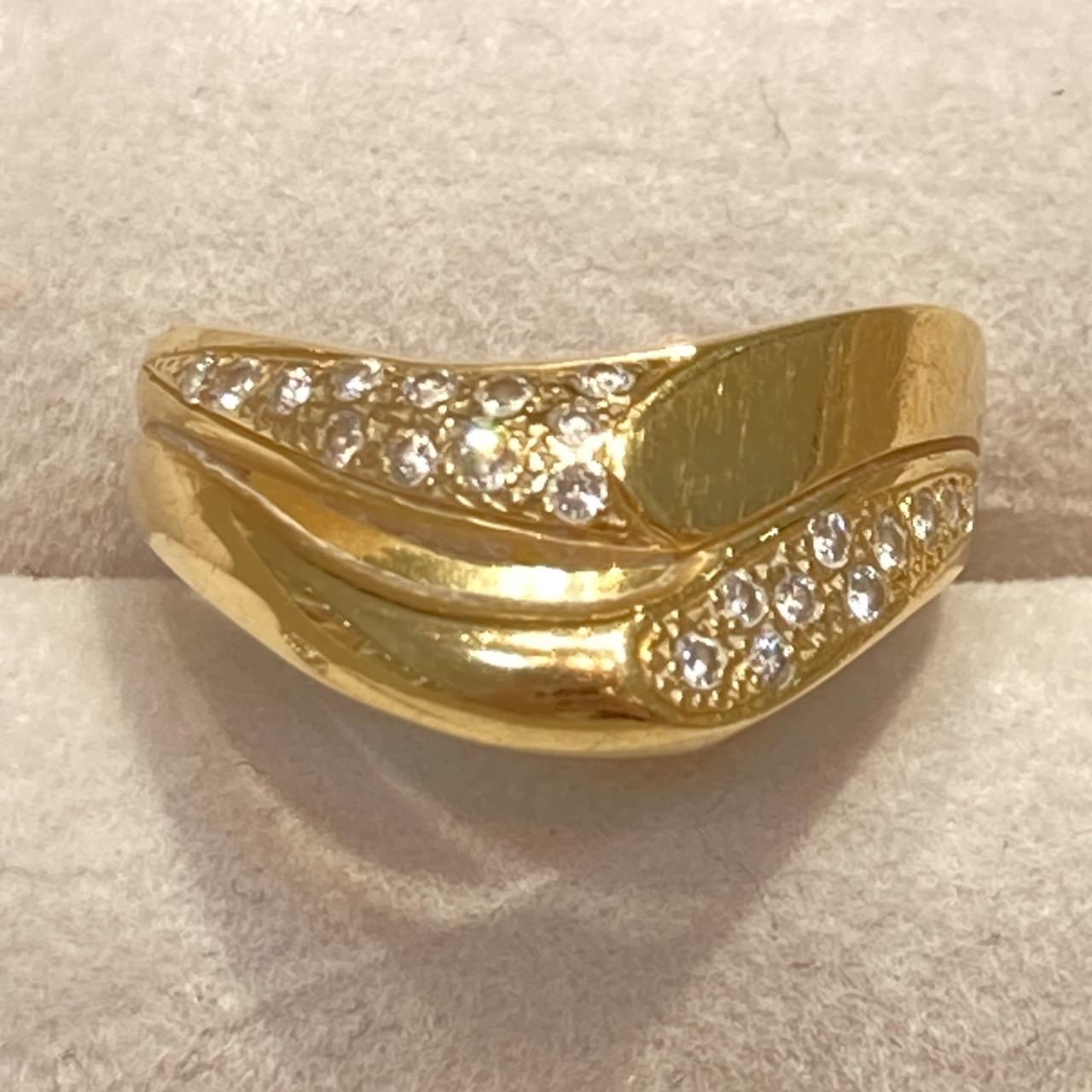 K18 D0.20ct 4.68g リング