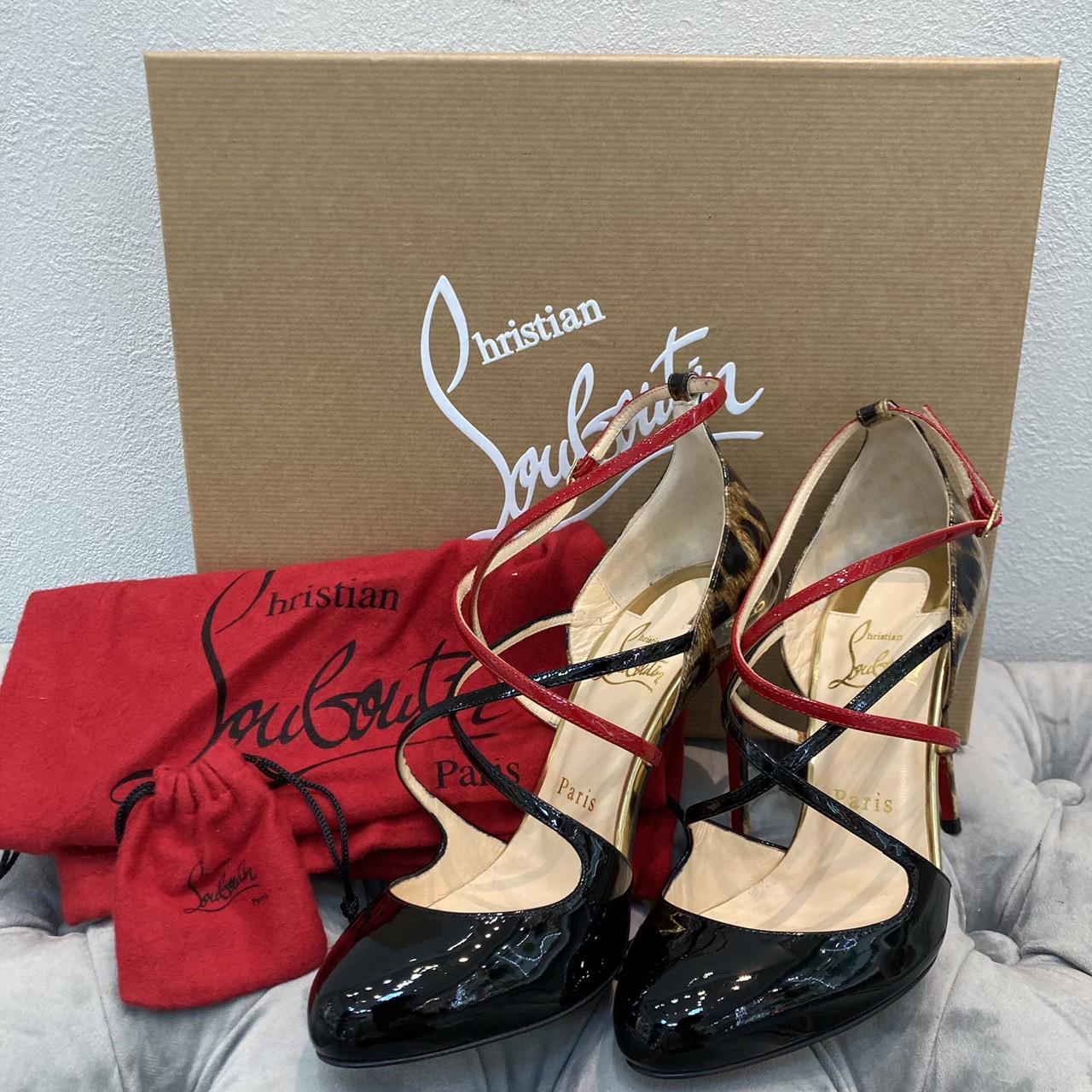 Christian Louboutin クリスチャンルブタン ヒールパンプス  ヒョウ柄 レオパード 36 ヒール