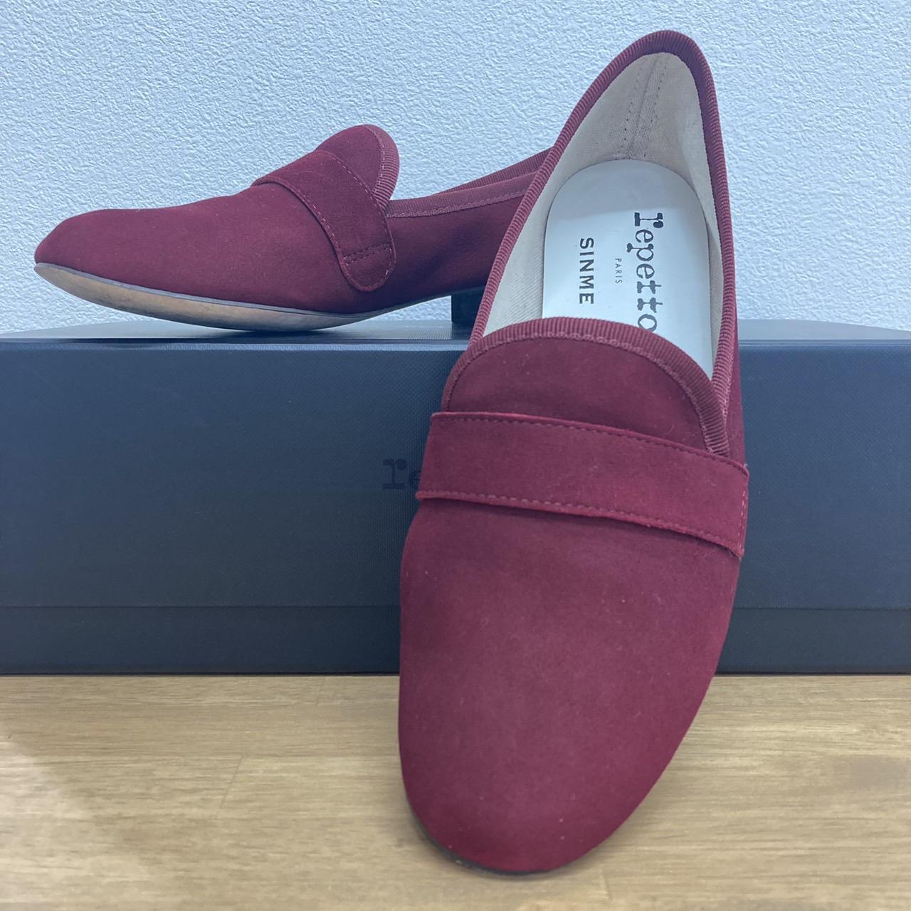 repetto ×SINME スエードローファー