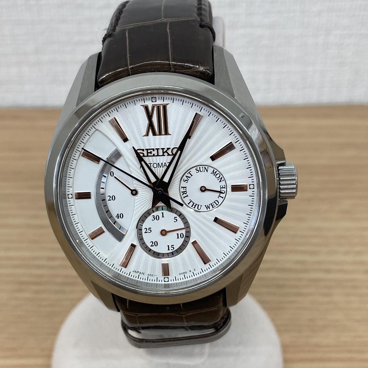 SEIKO セイコーBRIGHTZ ブライツ マルチハンドメカニカル SDGC025 メンズウォッチ 裏スケルトン