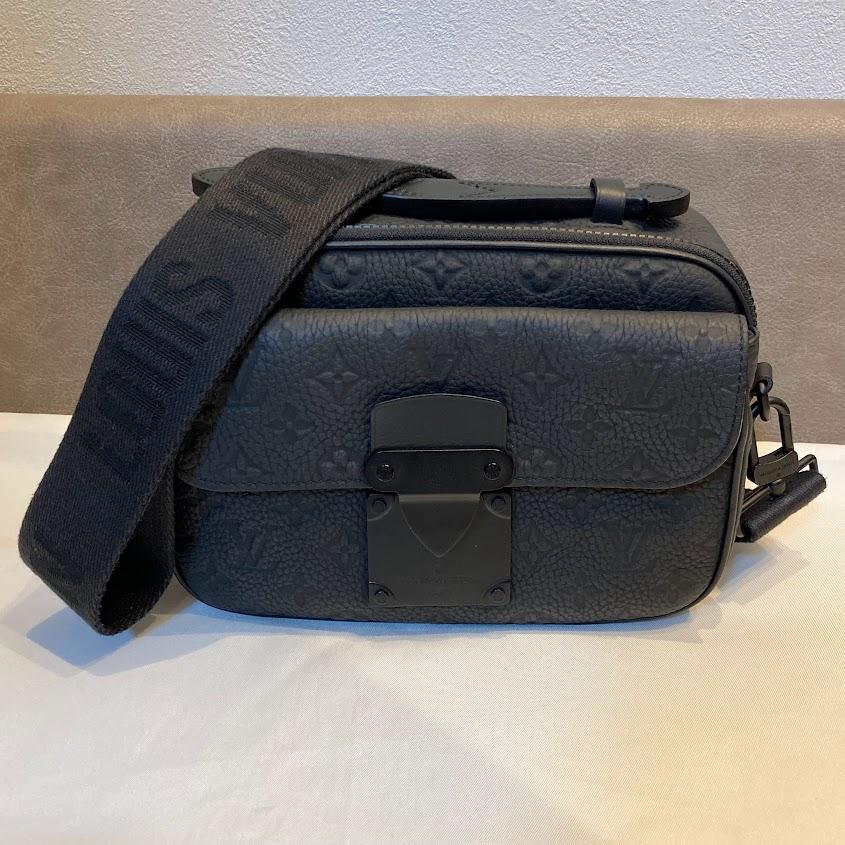 ルイヴィトン M58489 Sロック メッセンジャー トリヨンレザー ショルダーバッグ