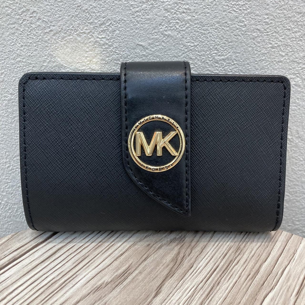 マイケルコース 二つ折り財布 ブラック