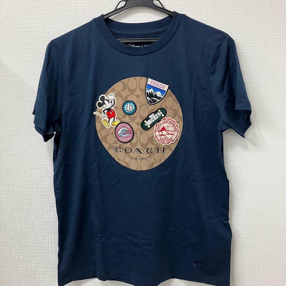 COACH×Disney　サークルロゴTシャツ