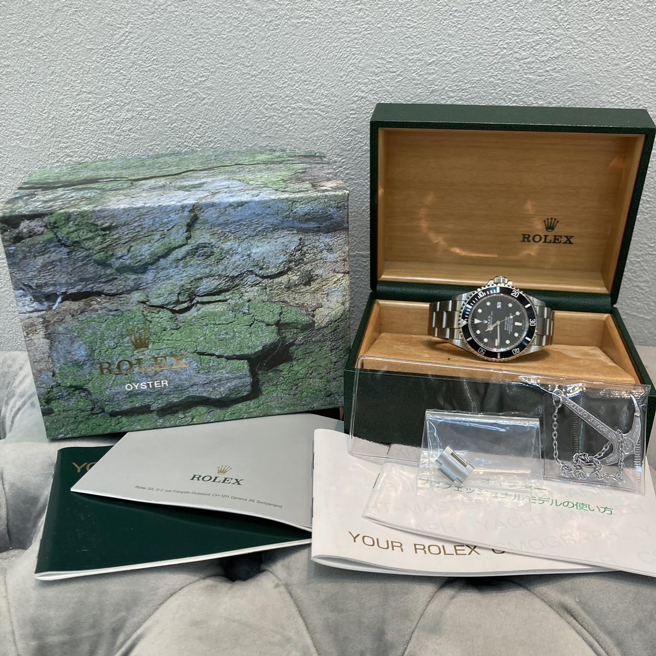 ロレックス ROLEX 16600 シードゥエラー F番 黒文字盤 自動巻