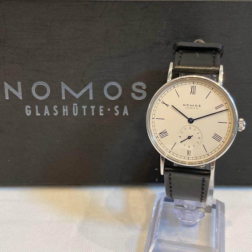 NOMOS ノモス タンジェント38 スモールセコンド 腕時計 LUD171 W2