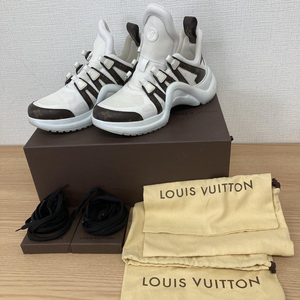 LOIUS VUITTON アークライト　ライン　スニーカー　38 1/2