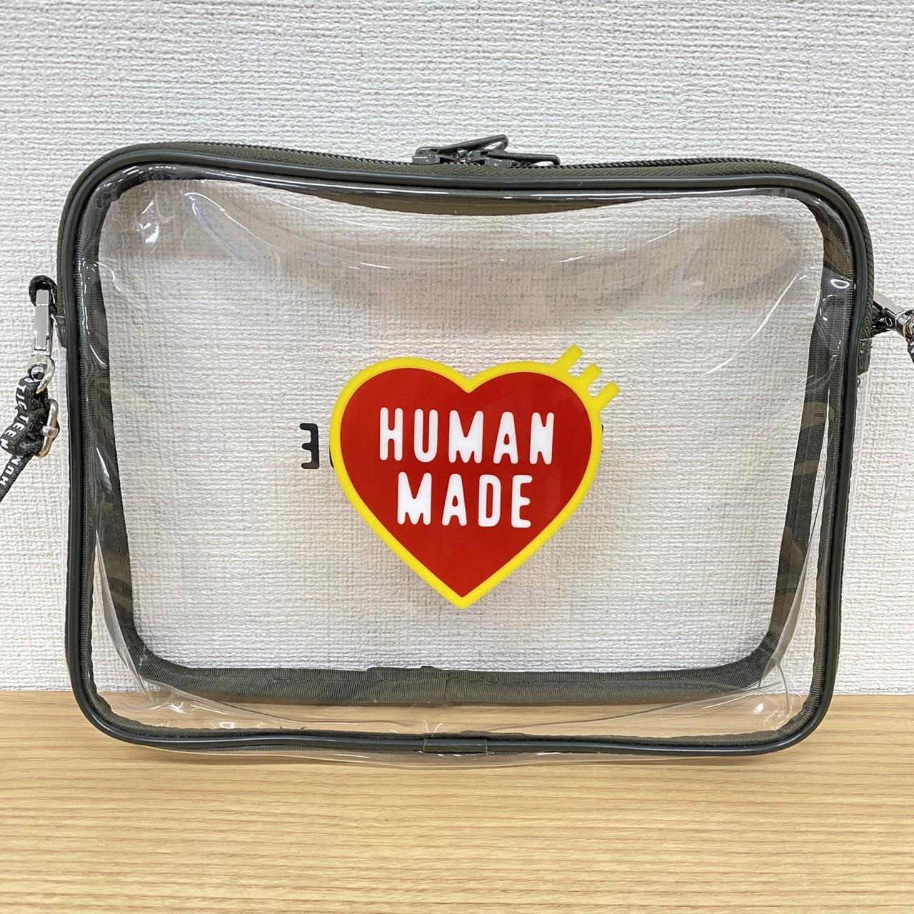 ヒューマンメイド PVC クリアショルダーバッグ