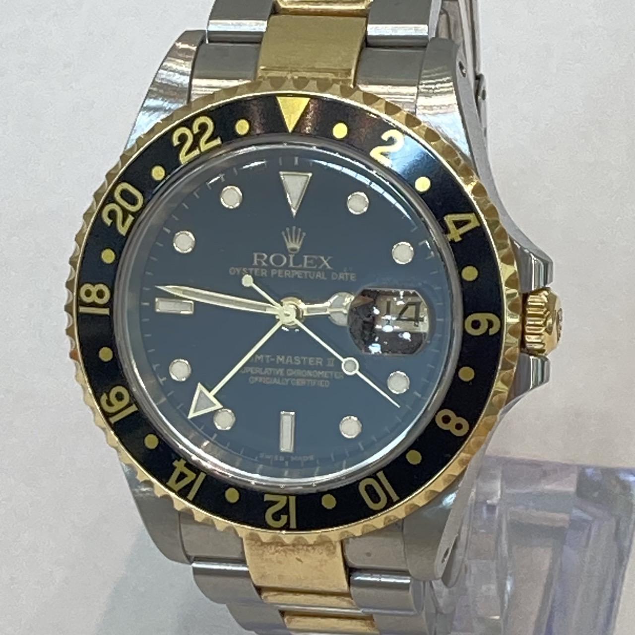 ROLEX ロレックス 16713 GMTマスター2 A番 自動巻