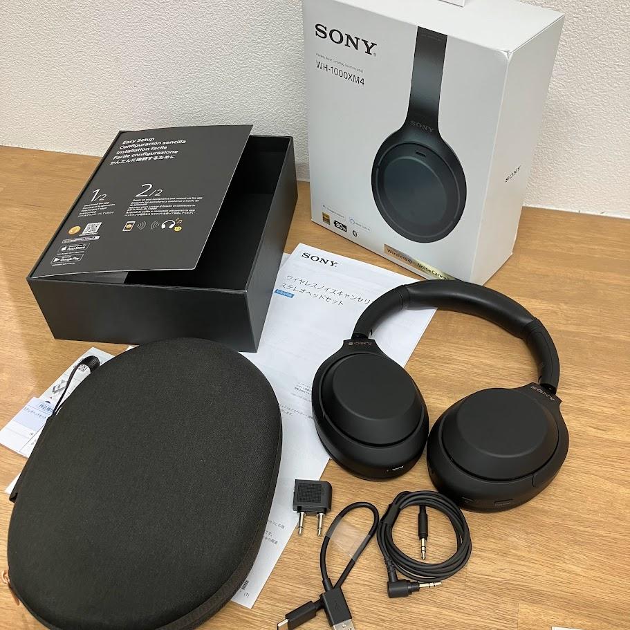 SONY　ワイヤレスヘッドホン　WH-1000XM4