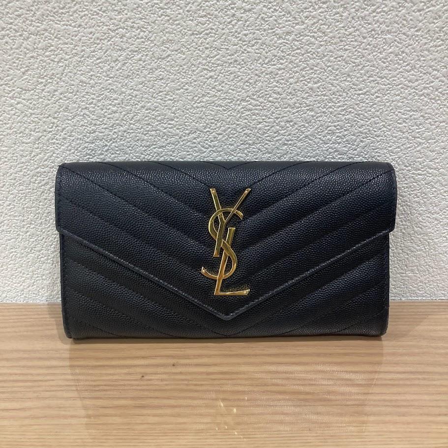 ＹＳＬ　長財布　黒×金 