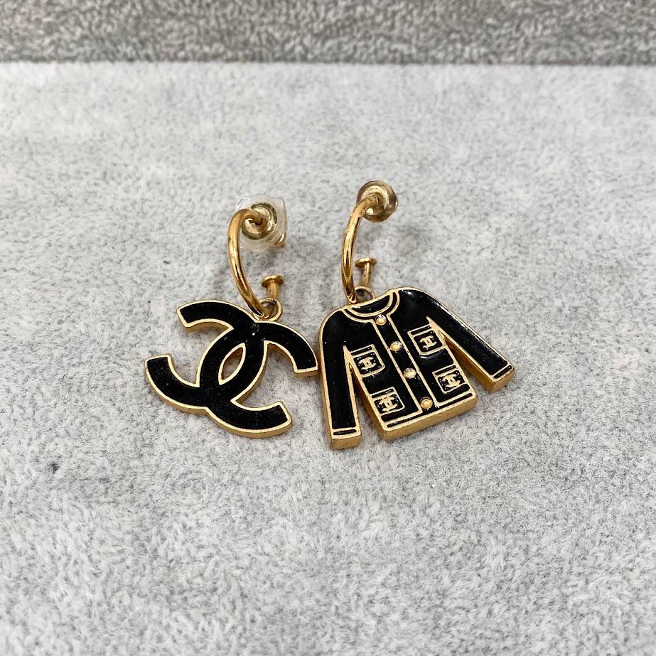 シャネル ジャケット ココ ピアス