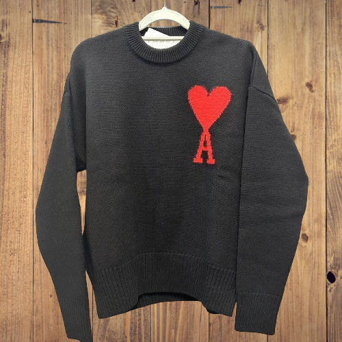 Ami Paris アミパリス AMI DE COEUR CREW NECK SWEATER ロゴ セーター 