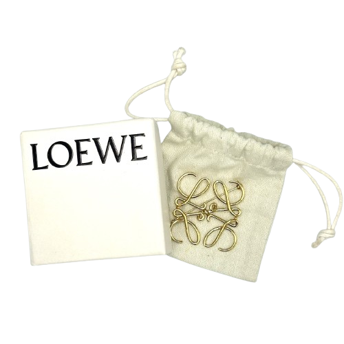 LOEWE ロエベ アナグラム ブローチ GP