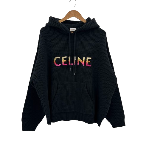 CELINE　ウールニット　パーカー