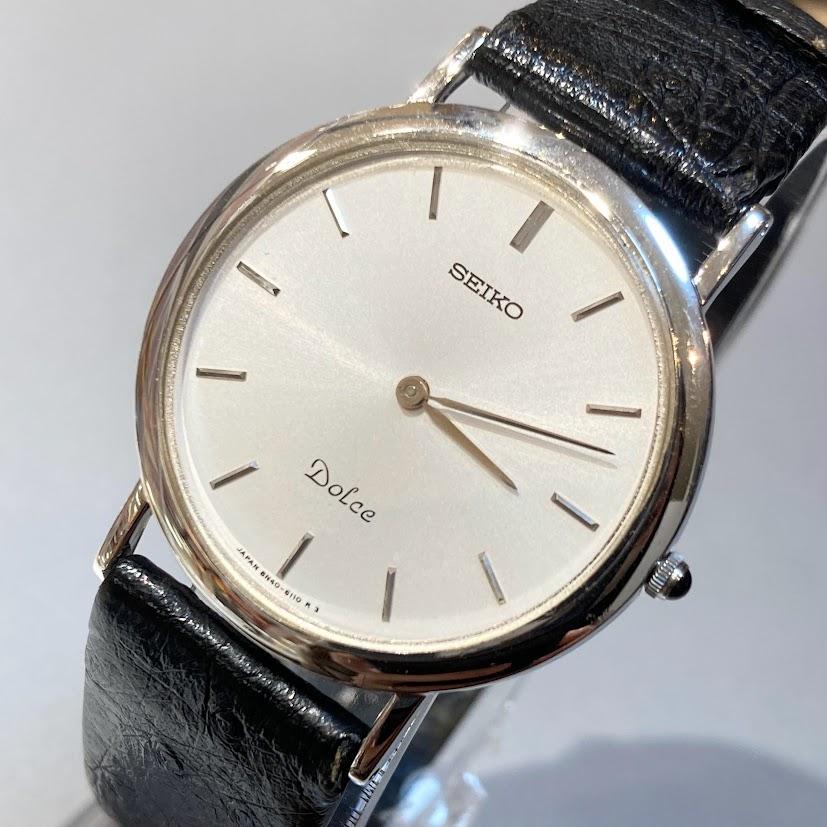 SEIKO ドルチェ 18KT 腕時計
