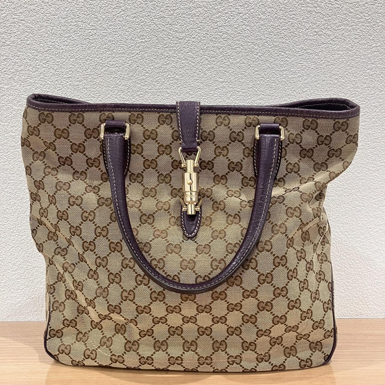 GUCCI 145818 ニュージャッキー・トートバッグ