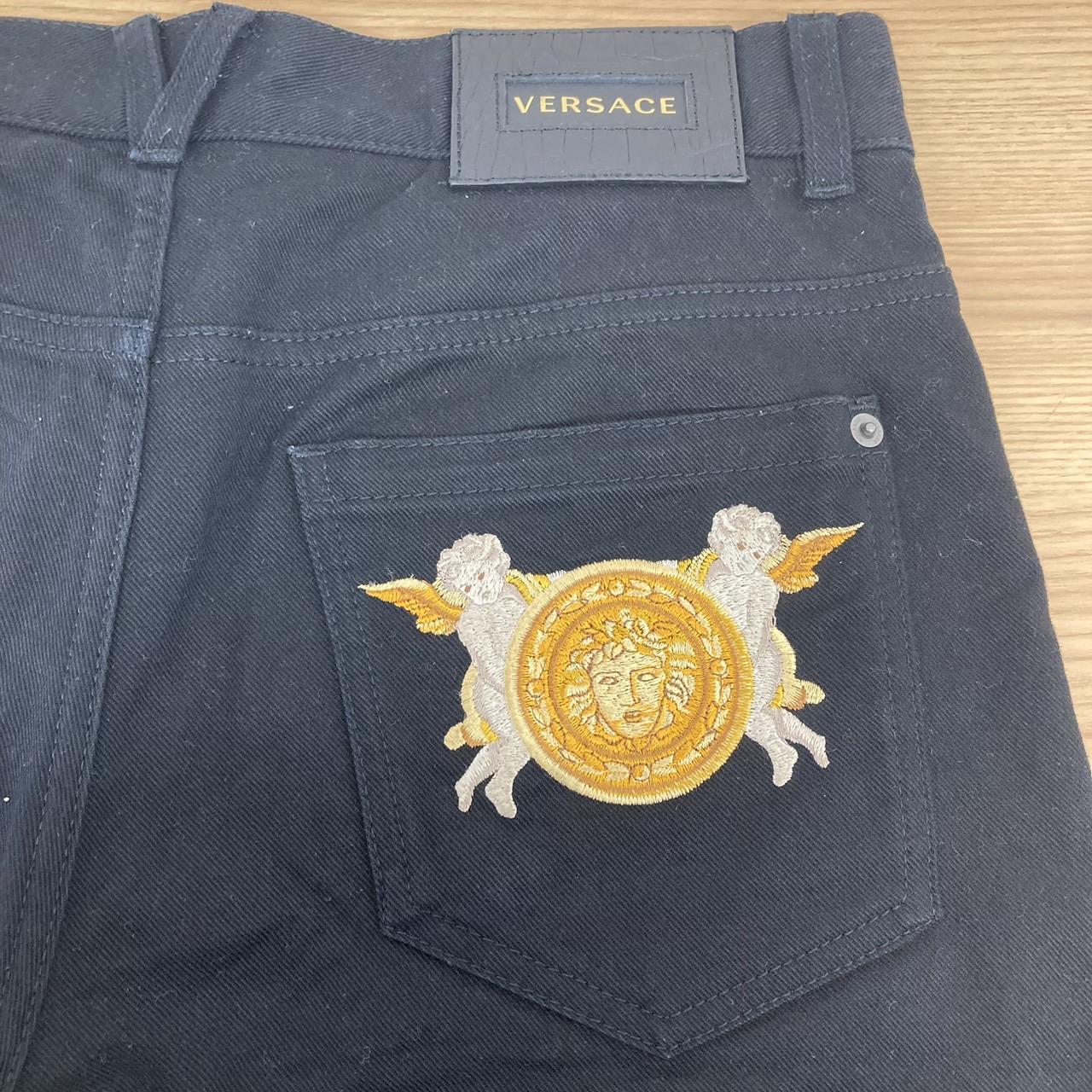 VERSACE ヴェルサーチ　刺繍パンツ　A81139