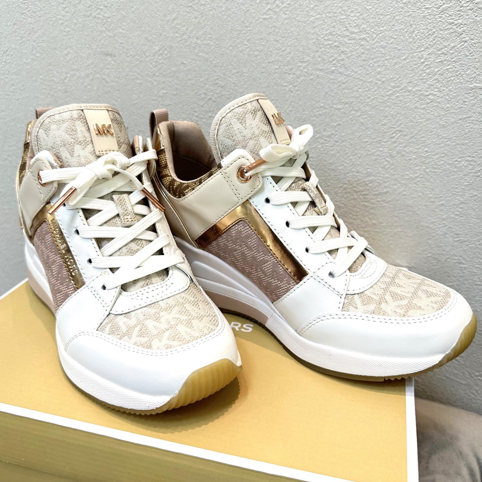 MICHAEL KORS マイケルコース GEORGIE TRAINER ジョージ スニーカー 43T1GEFS1Y US6 