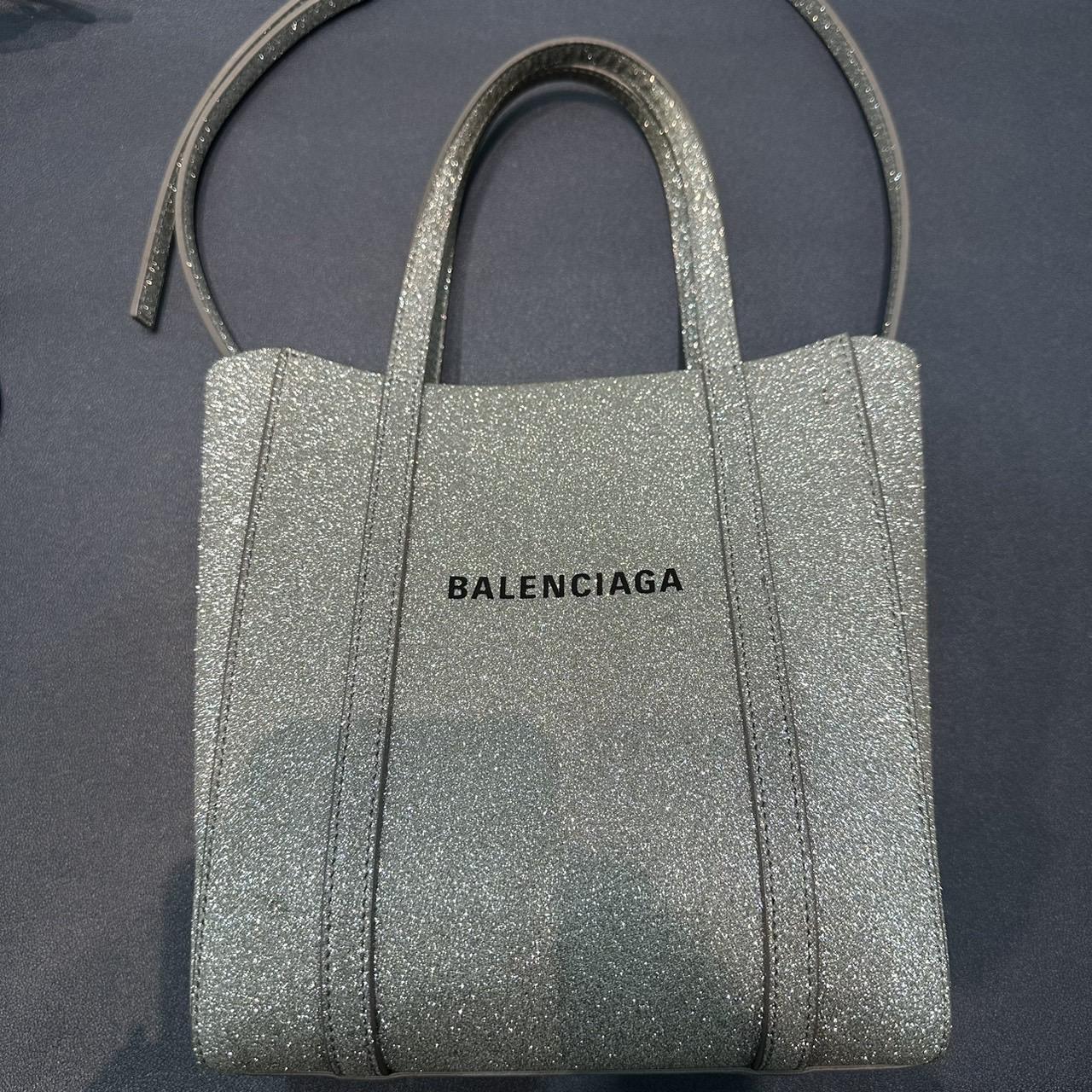 BALENCIAGA バレンシアガ 2WAYショルダー エヴリデイトートバッグ ラメ グリッター