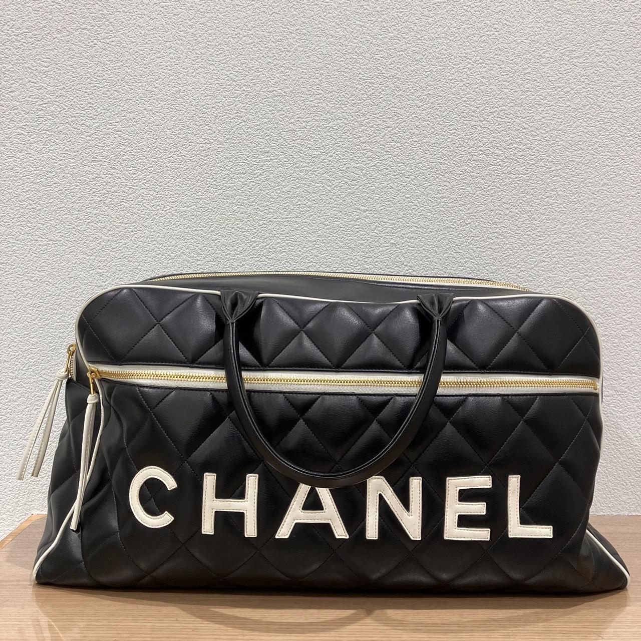 CHANEL スポーツ ラージボストンバッグ 3番台