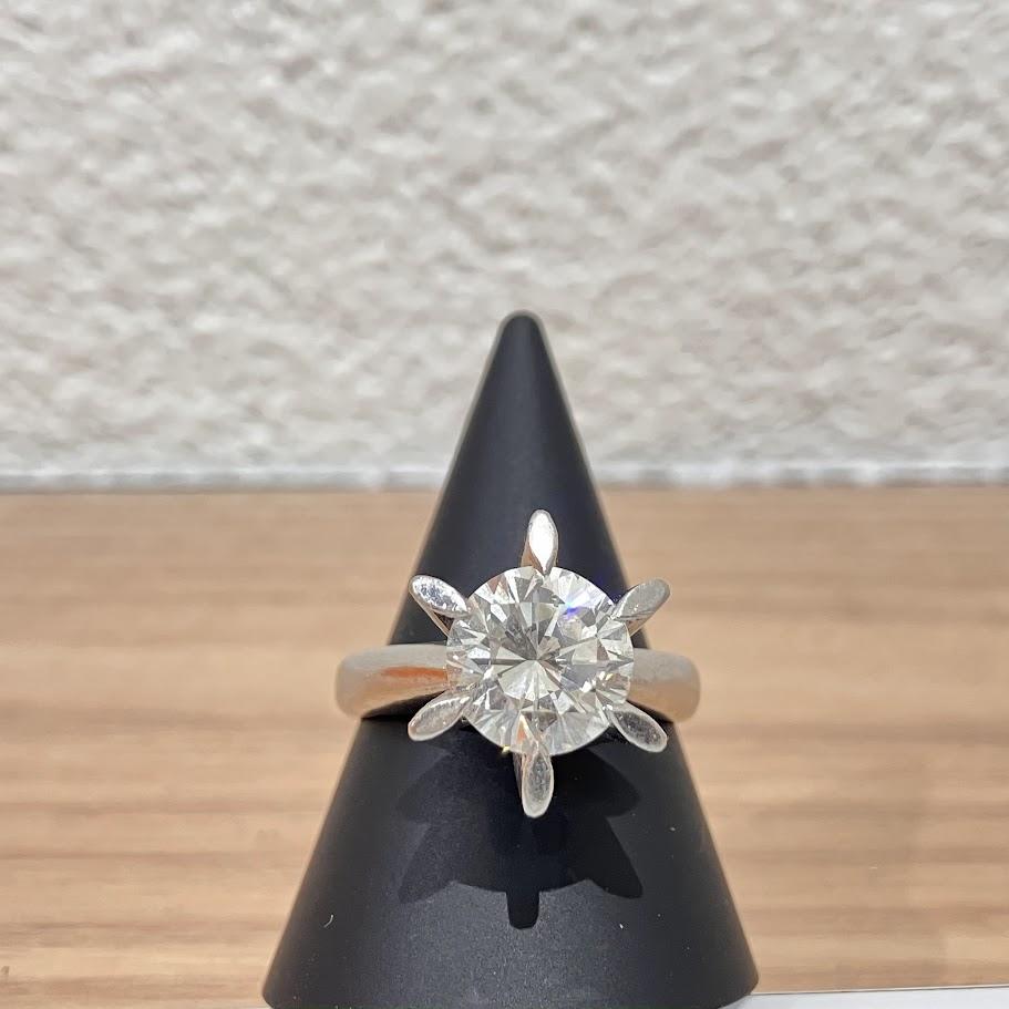 Pt900 リング 9.60g D2.38ct
