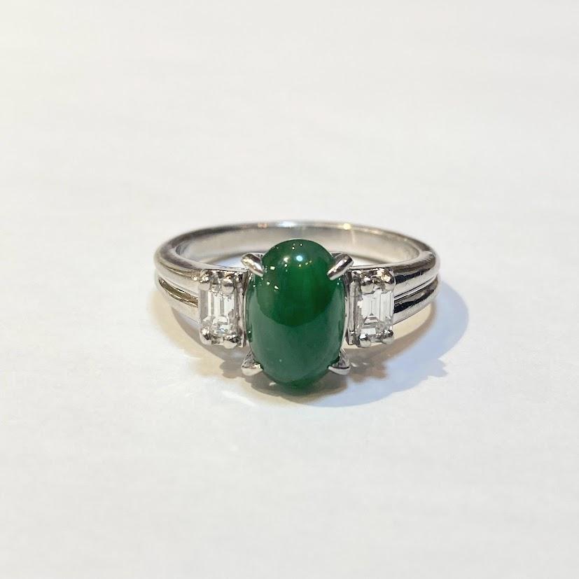 Pt900 リング D0.3ct 5.48g