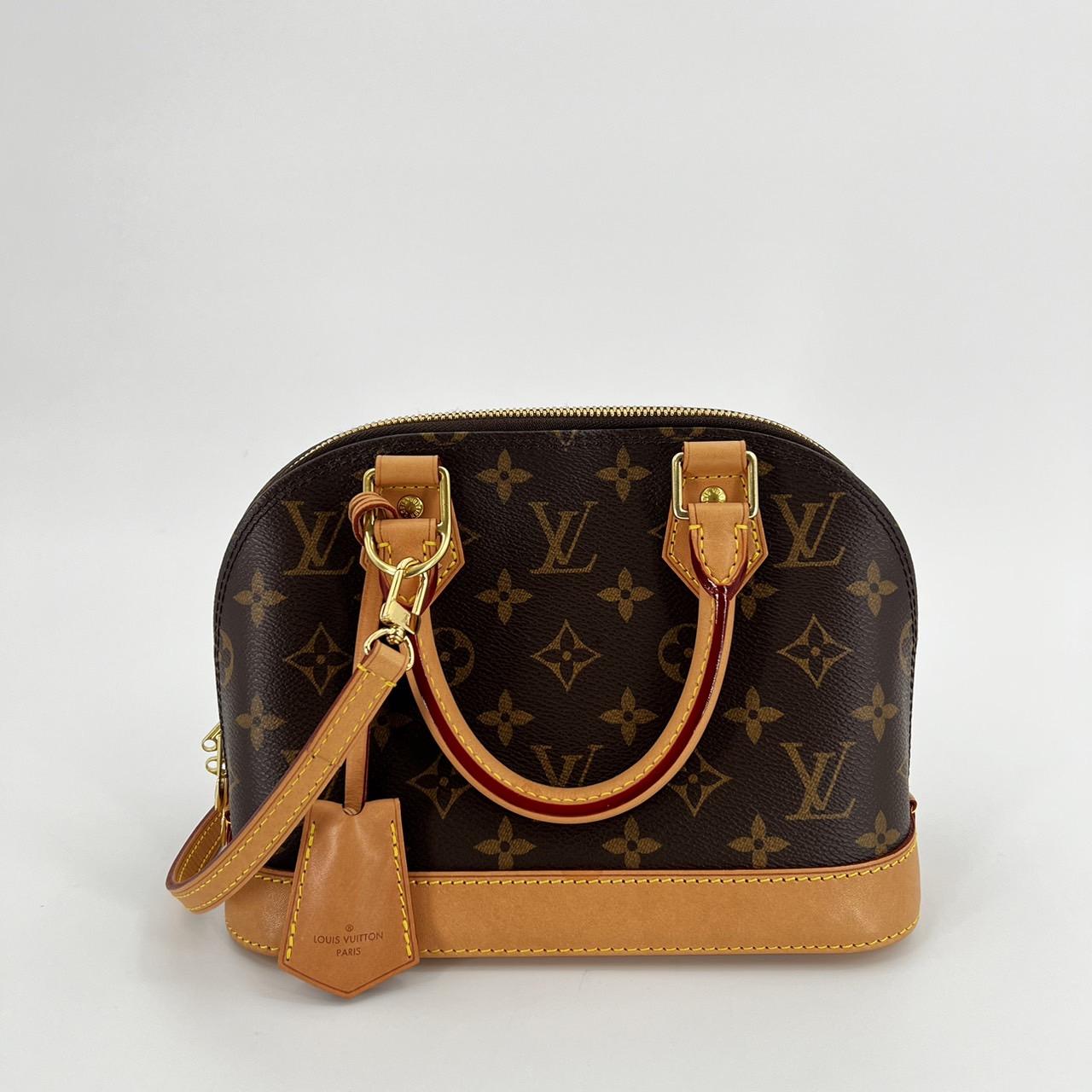 Louis Vuitton　ルイヴィトン　M53152　アルマBB　ショルダーバッグ　ハンドバッグ　ブラウン