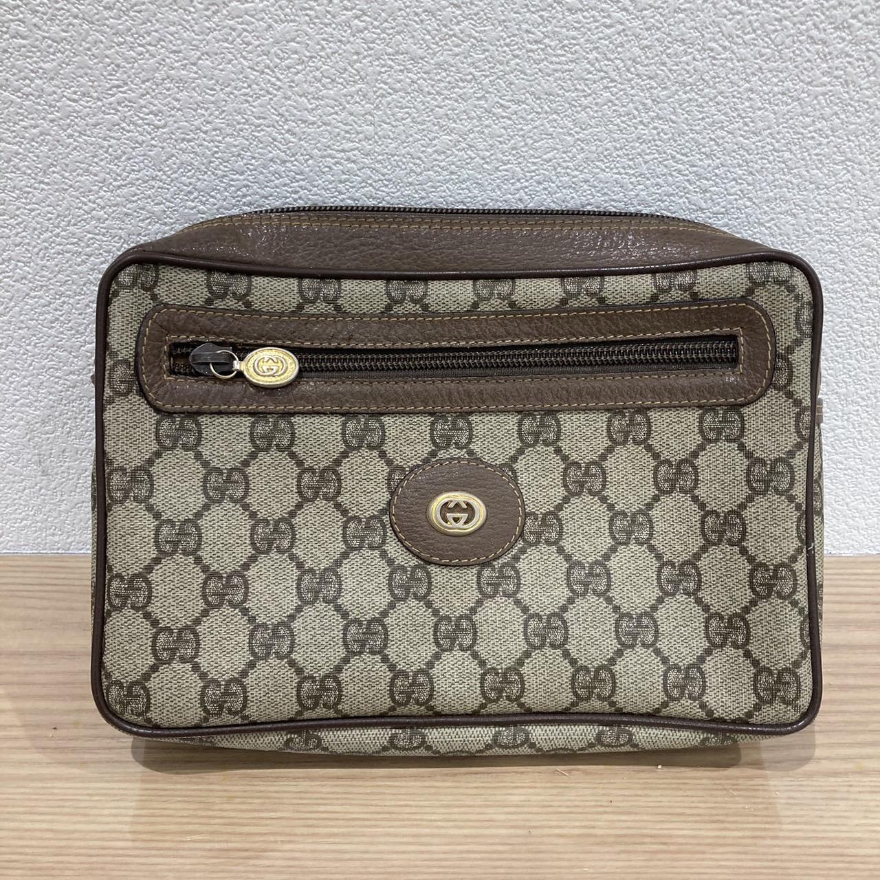 GUCCI グッチ 018.123.6021 オールドグッチ クラッチバッグ