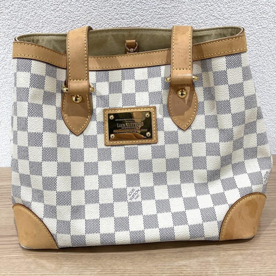 Louis Vuitton ルイヴィトン N51207 ダミエ・アズール ハムステッドＰＭ トートバッグ