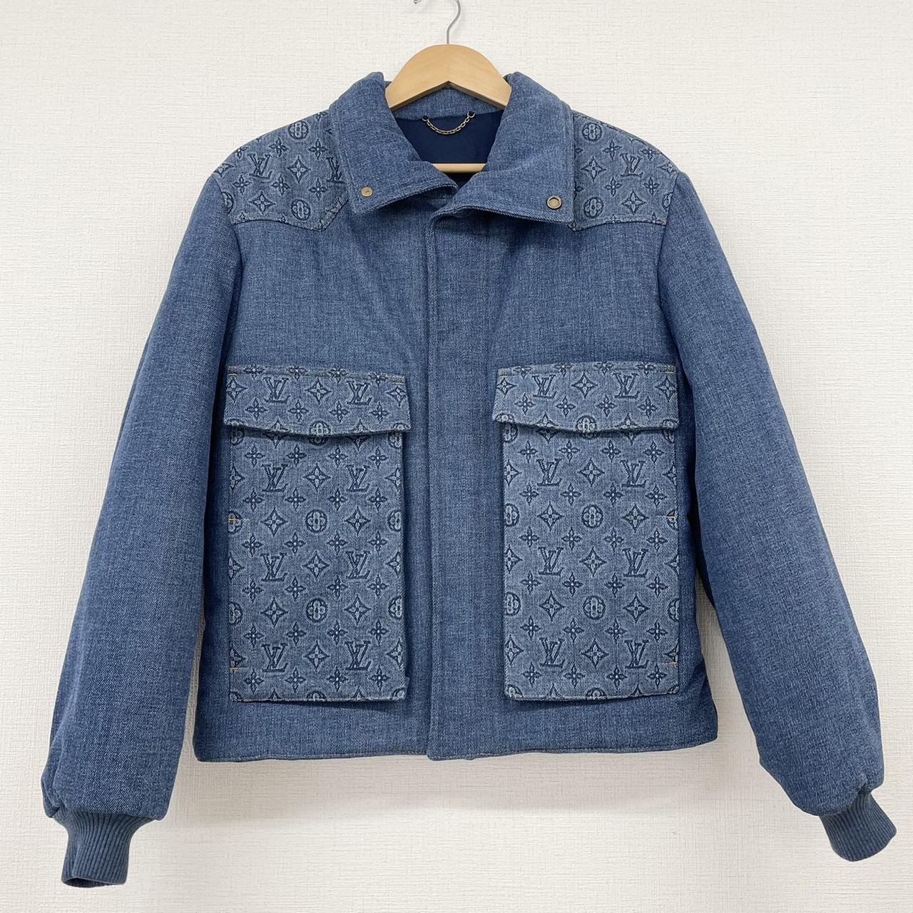 LOUIS VUITTON モノグラム パデッド デニムジャケット