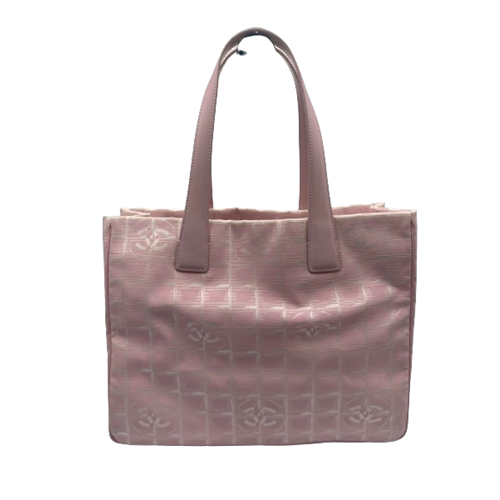 CHANEL シャネル ニュートラベルライン トートMM ピンク