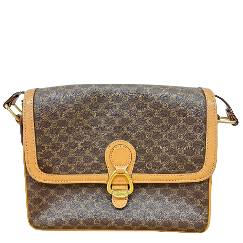 CELINE マカダム ショルダーバッグ