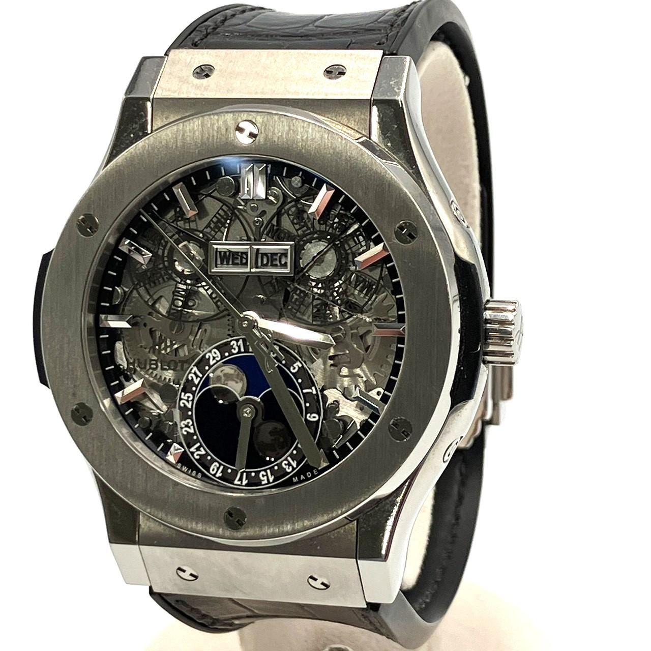 HUBLOT. クラシックフュージョン アエロフュージョン ムーンフェイズ 517.WX.0170.LR