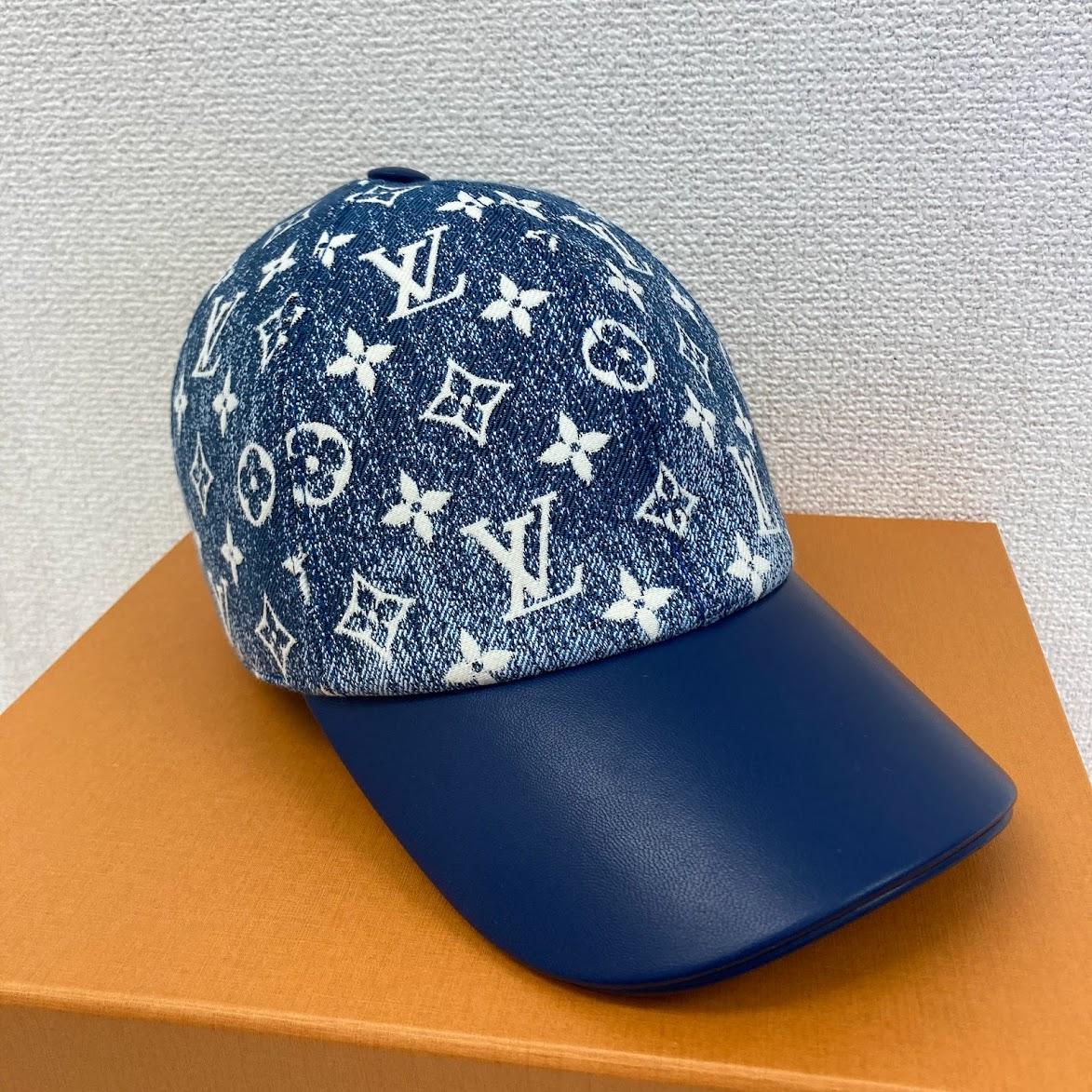 ルイヴィトン デニムキャップ M77437