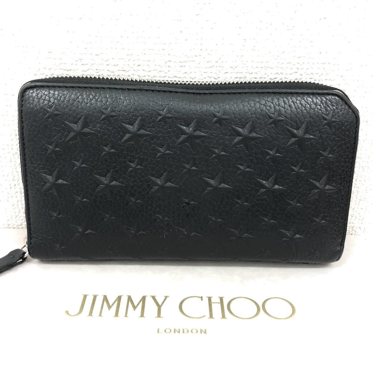 ジミーチュウ ラウンドファスナー 長財布