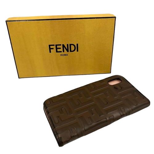 フェンディ ズッカ iPhoneXケース 手帳型